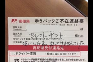 鋭い目つきだニャン！ゆうパック配達員をビビらせた犯人の姿とは！？