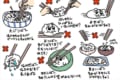可愛いイラストで教えるお箸のマナーに反響「子どもたちがすぐに覚えられそう!」