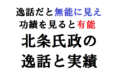戦国大名・北条氏政は無能?有能?情けない逸話と実際の功績の差が激しい・・・