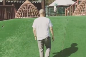 言うことを聞かない息子たちに、父親の威厳を示そうと思った瞬間・・想定外のハプニング発生（笑）