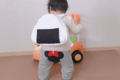 海苔と梅干風のポケット付き!手作りのおにぎり型リュックが超可愛い♪