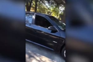 車上荒らしの現場を目撃！意外な犯人にビックリ！逃げ足も速すぎてまんまとやられた・・