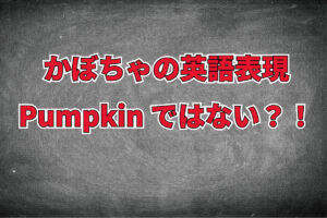 かぼちゃを英語で「パンプキン（pumpkin）」というのは間違い！？かぼちゃの種類と名前の由来などを解説