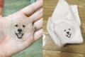 これがあれば家中の白いものを全部サモエドにできる!手作りのプラ板キーホルダーが超可愛い!