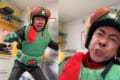 悪いコロナをぶっ飛ばすぞ~!木梨憲武が仮面ノリダー姿でエンジョイホームを呼びかけ