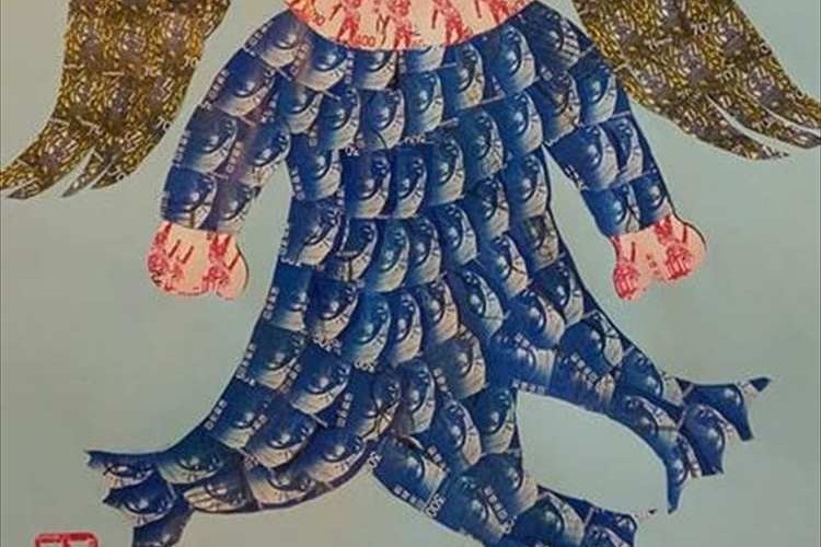 こりゃ怖すぎてコロナも逃げるわ!日本郵趣協会が切手で作った『アマビエ』を披露