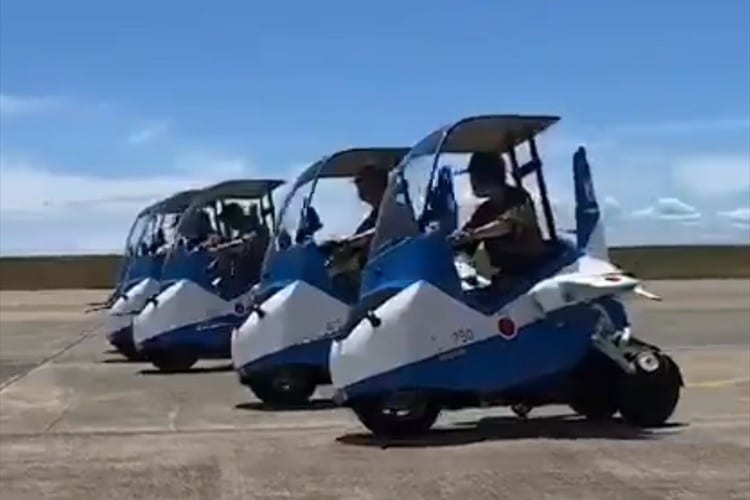なんだろう、可愛い(笑)航空自衛隊の松島基地に「ブルーインパルスJr.」が存在していた