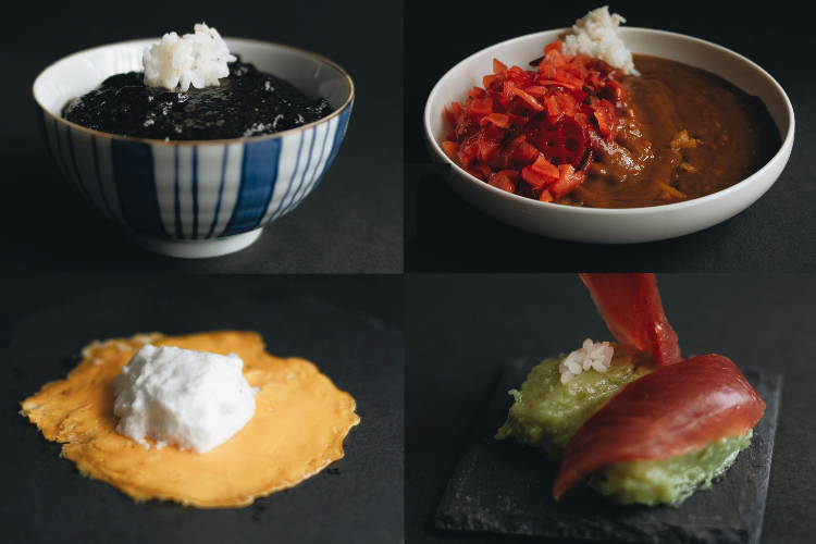 強烈なインパクト！食材の配分があべこべになった「逆ごはん」の写真が斬新で面白い