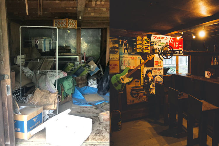 新型コロナで飲みに行くとこがないので･･･納屋を使ってレトロでお洒落なBARを自作！