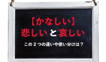 【かなしい】「悲しい」と「哀しい」の違いは何?その使い分け方は??