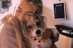 愛犬が天国へ旅立った数時間後、空を見上げると信じられない光景が･･･！