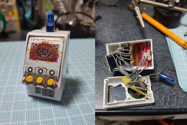 ジャンケンマンのカプセルトイが、実際にジャンケンできるように改造されて話題に！