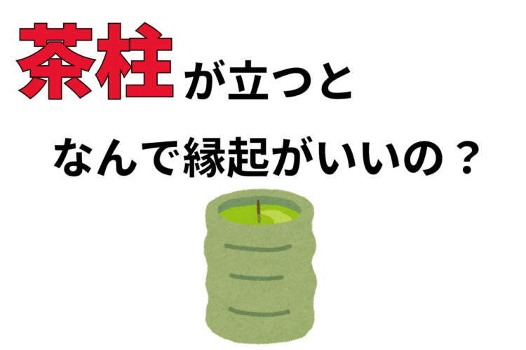 茶柱が立つとなぜ「縁起がいい」とされているの？そもそも茶柱とはなにか、その正体を追った！！