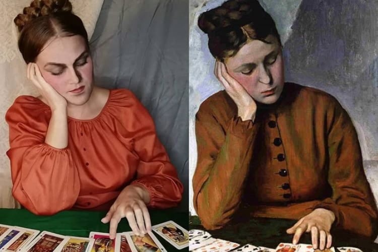 絵画を模倣する手作りコスプレのクオリティが高い！材料は家にあるものでDIY！