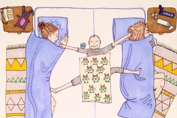 ノルウェーのママが子育てのリアルな一面をユーモラスに描いたイラストに世界中のママが共感！