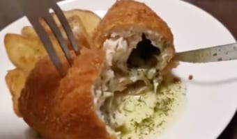 リトアニアの小籠包！作るのはめちゃくそめんどくさいけど最高に美味しいチキンカツが話題