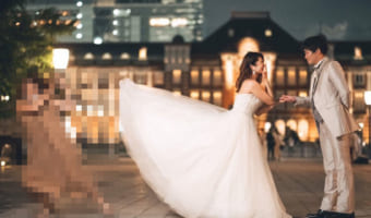 ウェディングフォトの闇！美しい写真を撮る為に現れる妖精さんの姿が映っていると話題に！