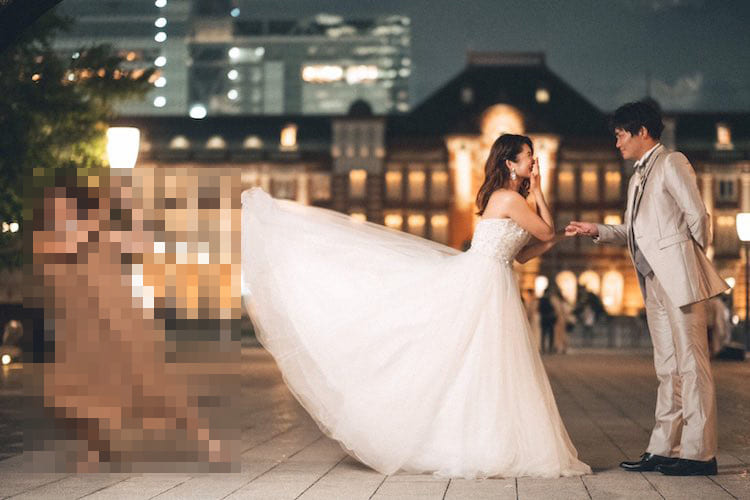 ウェディングフォトの闇！美しい写真を撮る為に現れる妖精さんの姿が映っていると話題に！