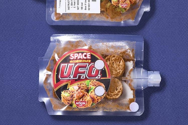 野口宇宙飛行士が宇宙で「U.F.O.」と遭遇！？お馴染みの焼きそばが宇宙日本食認証を取得！