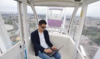 観覧車やプールでテレワーク!?「よみうりランド」がぶっ飛んだワークスタイルを提案