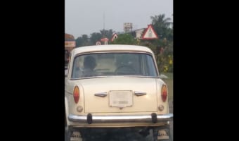 自動運転車はまだ存在しないはずだけど・・・ドライバーのいない車が発見されて話題に!