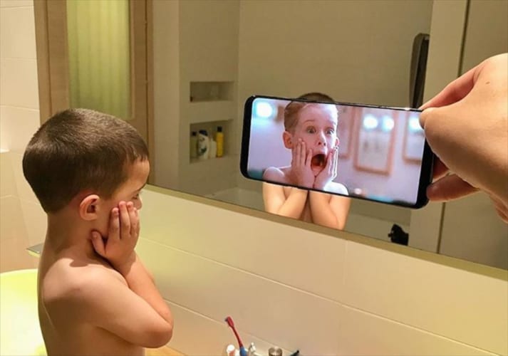 スマホを利用したトリック写真が面白い！イスラエルのインスタグラムおじさん