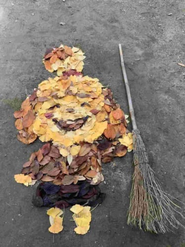 凄まじい完成度！高校教員が魅力ある授業づくりの一環で始めた“落ち葉アート”が話題に！