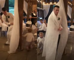 女の子とのめちゃくちゃかわいいかくれんぼ！まさかの展開に癒される♪