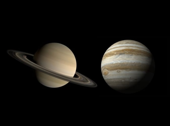 【必見！超レア現象】12月21日に木星と土星が約800年ぶりに最接近！見逃すと次は60年後･･･
