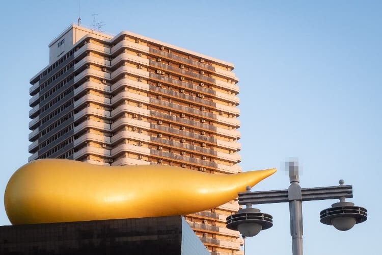 【奇跡の一枚】偶然って凄い(笑) 浅草で巨大な“金色のフン”をする鳥が目撃され話題に！