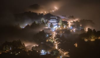 雨の日に現れた風景が幻のようで感動した・・・奈良県吉野山で撮影した幻想的な写真に反響!