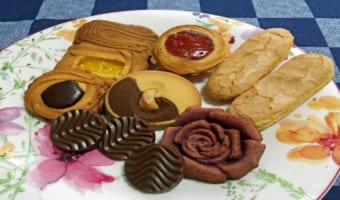 クッキーの一種「ロシアケーキ」は、ロシアから伝わり日本で命名されたお菓子