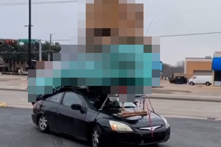 【猛者発見】2ドアのホンダのアコードで移動する男の荷物の量が尋常じゃない！