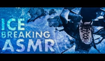 【ASMR】凍結した地面を踏み進む音声が気持ちよすぎる!