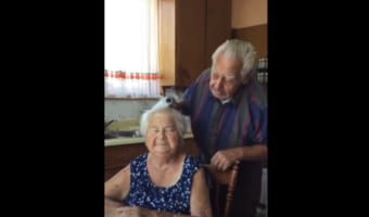 最愛の人とこんな風に一緒に歳を重ねられたら･･･可愛らしい夫婦のやりとりにほっこり