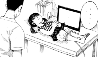 “かまって攻撃”されたパパが今度は・・・仲良し家族の微笑ましい日常を描いた漫画が尊い!