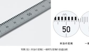 【コクヨ】微妙なズレを解消する「本当の定規」がついに全国で発売開始！