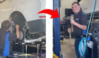 修理中の車から出て来た驚愕のモノとは?!あなたの車は大丈夫?