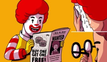 あのキャラの裏の顔は・・・?!人気キャラたちの舞台裏を描いたダークユーモア作品が面白い!