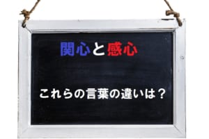 【かんしん】「関心」と「感心」、読みは同じだけれど、意味は同じなの？「歓心」との違いも解説