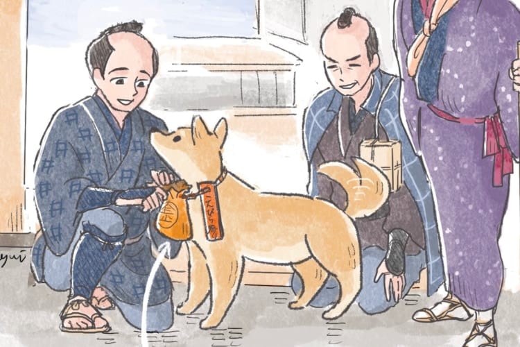飼い主に代わって犬が参拝の旅をしていた？！江戸時代にいた「こんぴら狗」がTwitterで話題に