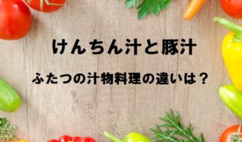 「けんちん汁」と「豚汁」は別物?けんちん汁はルーツ的に入れてはいけない食材があった?
