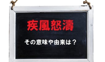「疾風怒濤」とはどんな意味の言葉？その由来にはドイツが関係しているとはどういうこと？