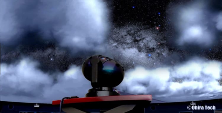 オンラインであの輝きを再び！『どこでもプラネタリウムin現代産業科学館』が配信！