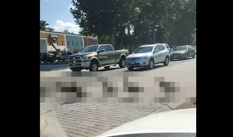 デリバリー配達員が遅延を確信?配達中の男性の前に広がっていた驚きの光景とは