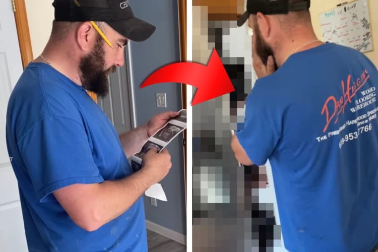 超音波検査に立ち会えなかった夫に、双子妊娠をサプライズで報告したら・・・そのリアクションがおもしろかった！