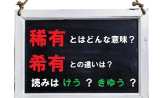 「稀有」とはどんな状態や存在を意味する?「希有」とは別物?読みは「けう」と「きゆう」のどちらが正しい?