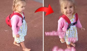 小さいこと（？）は気にしない！お母さんがはだしで歩く娘に「靴はどうしたの？」と聞いてみたら・・・