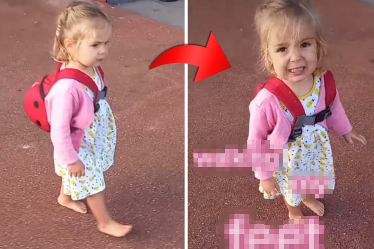 小さいこと（？）は気にしない！お母さんがはだしで歩く娘に「靴はどうしたの？」と聞いてみたら・・・