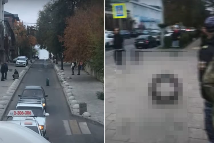 ケガ人が出なくてよかった・・・。交通量もある坂の上からタイヤがコロコロ転がってきました！！